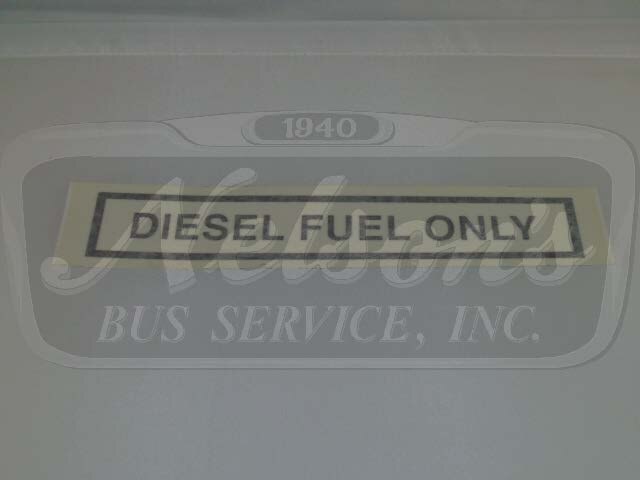 Diesel Only Sticker Sign,4 Diesel Only Decal Labels | India